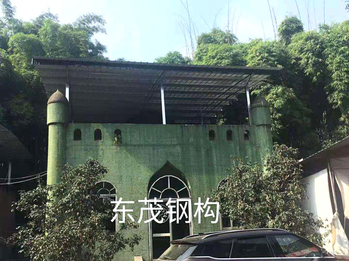 重慶九龍坡彩鋼棚工程案列